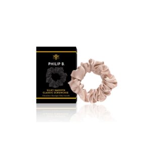 Philip B Classic Champagne Scrunchie